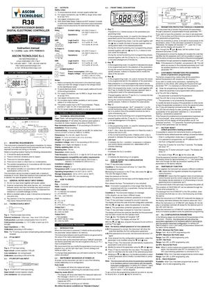 R38 Thermostat