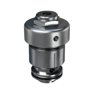 Valvola di mantenimento pressione per compressori portatili.