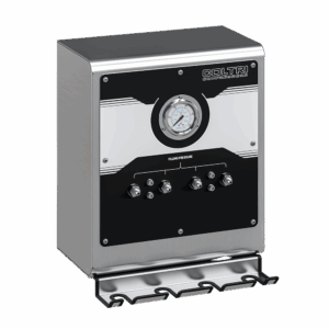 pannello di ricarica a distanza bombole-compressore