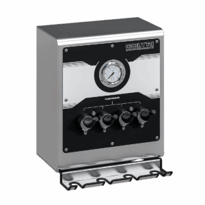 pannello di ricarica a distanza bombole-compressore