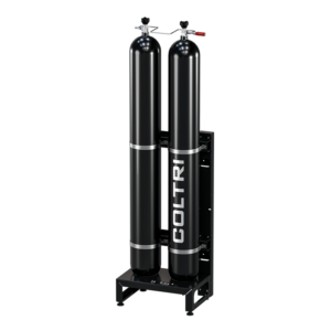 Stazione accumulo aria e azoto 2x50 litri