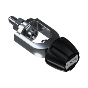 Attacco bombola INT/YOKE per rubinetto a leva