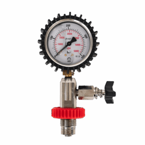 Manometro prova pressione 300 bar