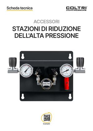 High pressure reduction stations