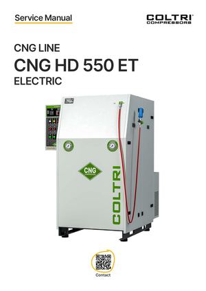 CNG HD 550 ET Service Manual